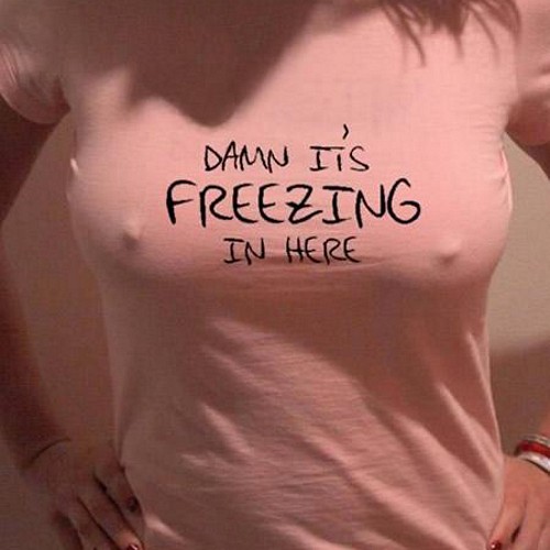 Damm it's freezing